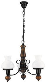 Rabalux 7078 - Csillár láncon PETRONEL 3xE27/60W/230V