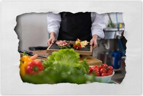 Poszterek 90x60 Tányér befőttesüveggel