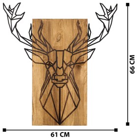Fa fali dekoráció, Deer