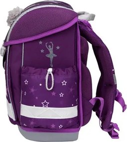 Iskolatáska, fémcsat, BELMIL Classy Prima Star, balerina (BL40313AG74L)