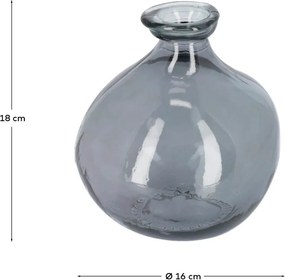 Szürke váza (magasság 18 cm) Brenna – Kave Home