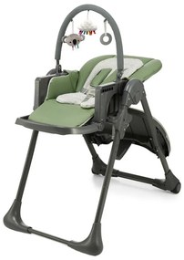 KINDERKRAFT - Gyermek étkezőszék TUMMIE zöld