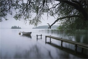 Fotótapéta Flizelin Dekoratív tapéta Csendes tó 104x70 Ragasztó