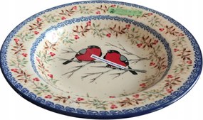 Ebédlő tányér mély 14 Kerámia Bolesławiec 4908EGYEDI/2