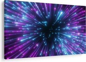 Kép - Neon tér (90x60 cm)