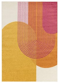 Sárga-narancssárga szőnyeg 200x290 cm Muse Orange Retro – Asiatic Carpets