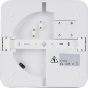 BRILAGI - BENE kültéri LED lámpatest 18W/230V 22x22 cm fehér IP54