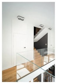 Fehér mennyezeti lámpa fém búrával 34x18,5 cm Loid – GTV