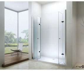 Mexen LIMA DUO összecsukható zuhanyajtó 180 cm, LIMA DUO AJTÓ 180