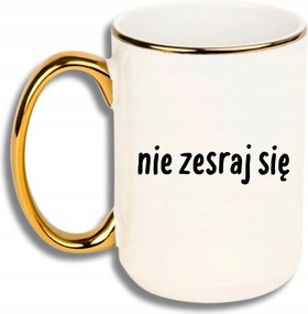 Bögre Nagy Fehér Arany Rant Vicces Ajándék Ne Össze Magad