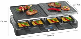 Clatronic RG 3518 raclette grill 3in1