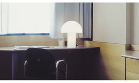 Artemide A006300 - Asztali lámpa ONFALE 1xE14/5W/230V + 1xE27/13W fehér