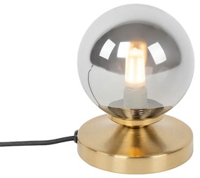 Modern asztali lámpa füstüveggel - Athén