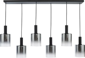 Dar Lighting vintage függeszték savannah matt fekete darsav0622