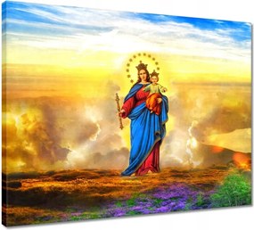 Vászonkép 50x40 Segítő Szűzanya