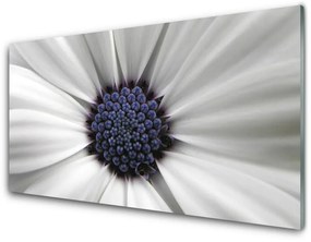 Üvegkép virágok növények 125x50 cm