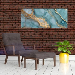 Kép - Türkiz márvány (120x50 cm)