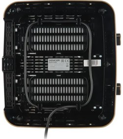 Sencor - Négy szeletes kenyérpirító 1600W/230V fekete/bézs