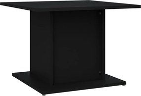vidaXL fekete szerelt fa dohányzóasztal 55,5x55,5x40 cm