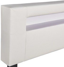 Kárpitozott ágy ,,Párizs" 160 x 200 cm - fehér