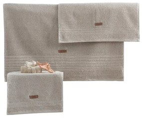 Törölköző Szett (3 db) Wellness - Bézs