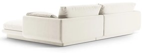 Fehér sarokkanapé (bal oldali) Torino – Micadoni Home