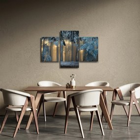 A havas erdő képe (90x60 cm)