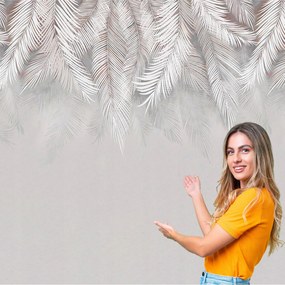 Fotótapéta Lógó Pálmafa Levelek 196x260 06 W