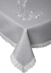 foltálló abrosz gipiura Firenze 280x140 szürke