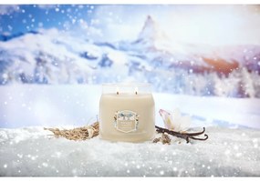 Yankee Candle Signature illatgyertya üvegben, közepes méretű, Vanilla Flurries, 368 g, S