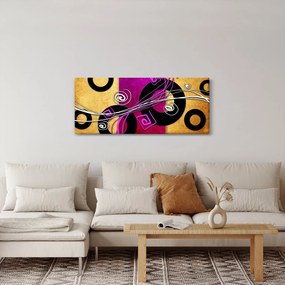 Az absztrakció képe (120x50 cm)