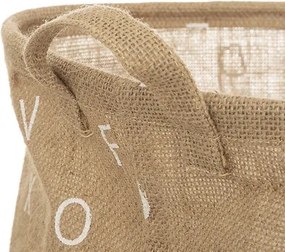 Textil tárolókosár - ABC