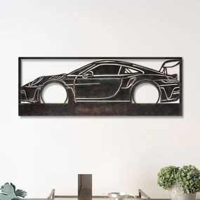 Street fém faldekoráció, 32×90 cm