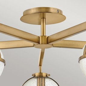 Hinkley Lighting Hollis HK-HOLLIS-5-C-HB Plafonlámpa 5x40 W/E14 ip44
