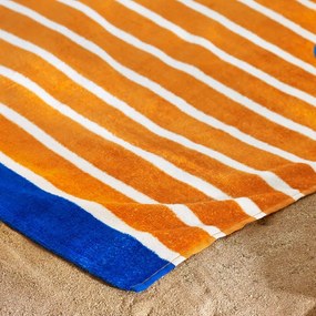 Narancssárga pamut strandtörölköző 76x160 cm Hot Dog – Catherine Lansfield