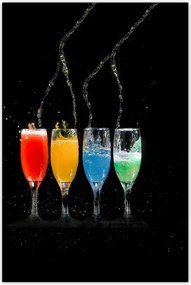 Poszterek 60x90 Színes italok