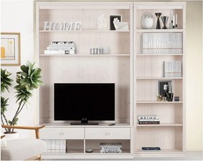 Fehér borovi fenyő nappali bútor szett 214x223 cm Anita – Støraa