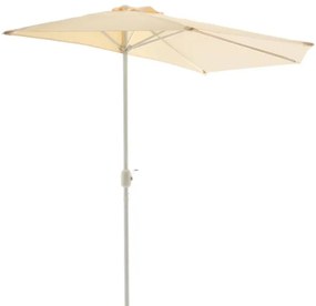 Balkon napernyő félkör alakú 2,7 m bézs karral