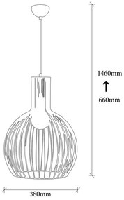 Függőlámpa, Fellini - MR - 756