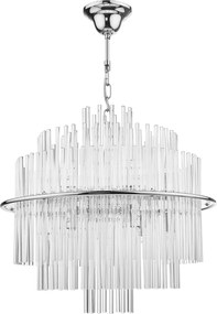 Dar Lighting glamour modern függeszték lukas csiszolt króm darluk1750