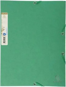 Gumis mappa, karton, A4, EXACOMPTA Forever®, zöld (EX56983E)