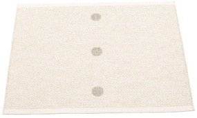 Bézs-krémszínű kültéri-beltéri szőnyeg 70x60 cm Peg Linen Vanilla – Pappelina