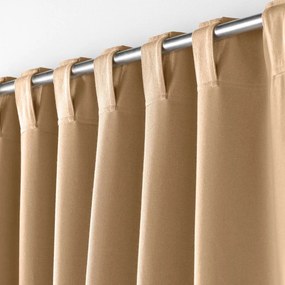 Világosbarna függöny 140x240 cm Mistraline – douceur d'intérieur