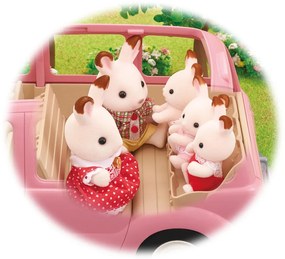 Sylvanian family 5535 Van rózsaszín családi autó