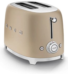 50's Retro Style toustovač P2 950W matný zlatý - SMEG