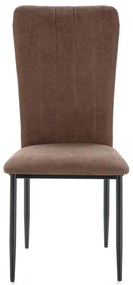 Barna étkezőszék szett 4 db-os Holly – Marckeric