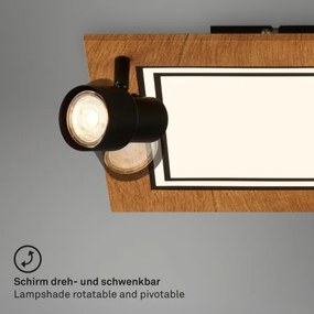 Brilo - LED mennyezeti lámpa LED/12W/230V + 2xGU10/9W 3000K