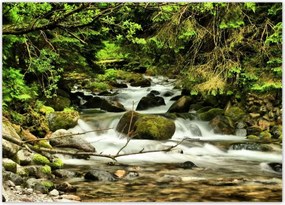 Poszterek 70x50 Patak a hegyekben