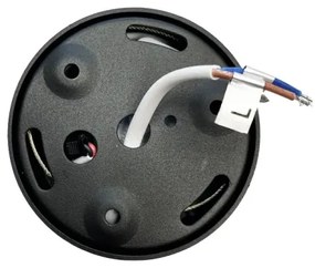 LED Spotlámpa LED/16W/230V 4000K átm. 10 cm fekete