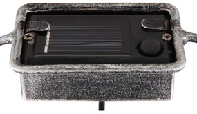 Globo 36618 - Napelemes lámpa LED/0,06W/1,2V ezüst IP44